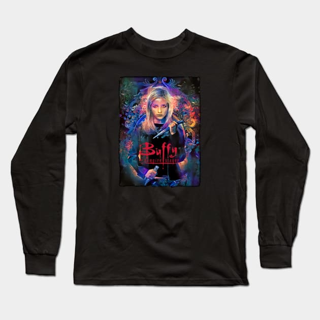 Buffy Long Sleeve T-Shirt by Cactux